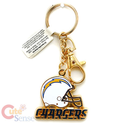 San Diego Chargers Metal Key Chain/Holder