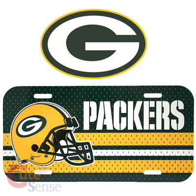 Green Bay Packers  License License Plate -Helmet