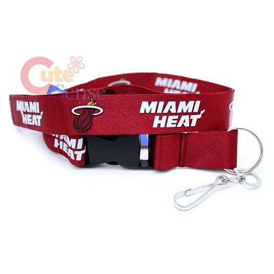 NBA Miami Heat Lanyard NBA  Key Chain