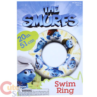 The Smurfs Swimming Ring / Smurfs Swimming Gear 20in