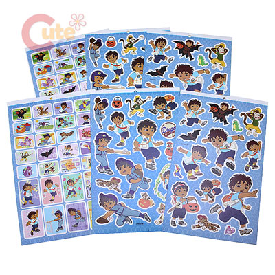 Go Diego Go Collectable  Stickers Book -114pc