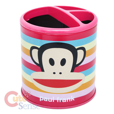 Paul Frank Julius  Pencil Holder / Organizer Can - Pink 4"