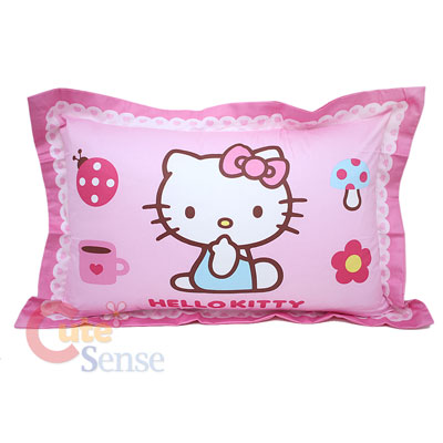 pink hello kitty pillow