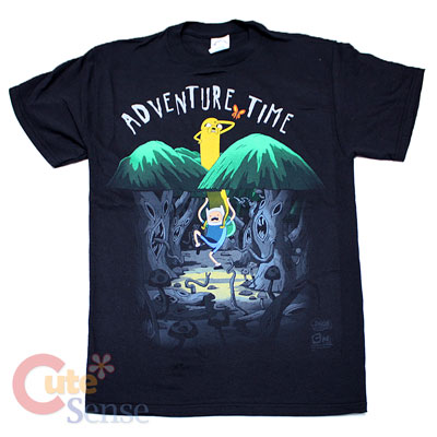 Adventure Time Spookey Forest Men's T-Shirt  -S