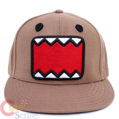  - Domo_Kun_Flat_Bill_Cap_Adjustable_1