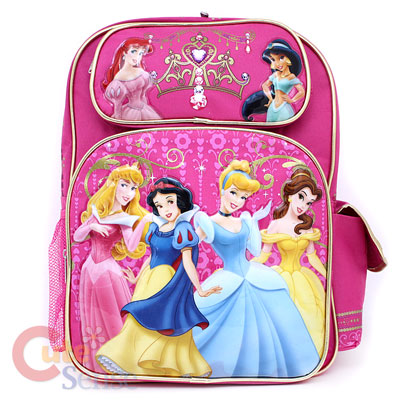 Cute Tote Bags College on Disney Princess Large School Backpack Lunch Tote Bag 1 Jpg