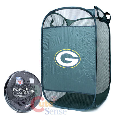 NFL Green Bay Packers Pop-Up Hamper Laundry Bag