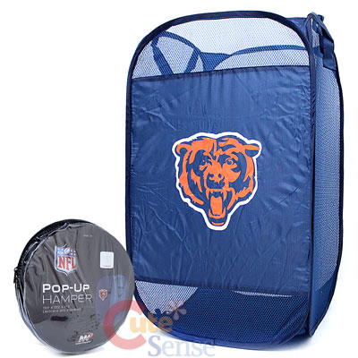 NFL Chicago Bears Pop-Up Hamper Laundry Bag