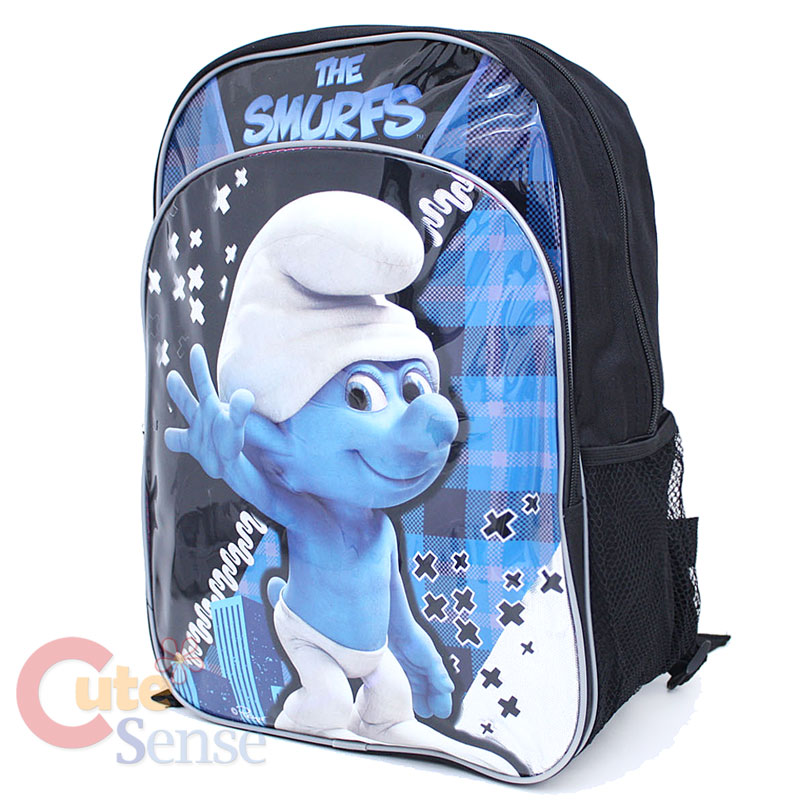 smurf backpack smurfs bag shcool greeting enlarge