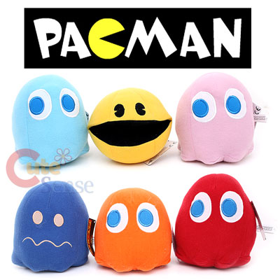 pacman ghost plush