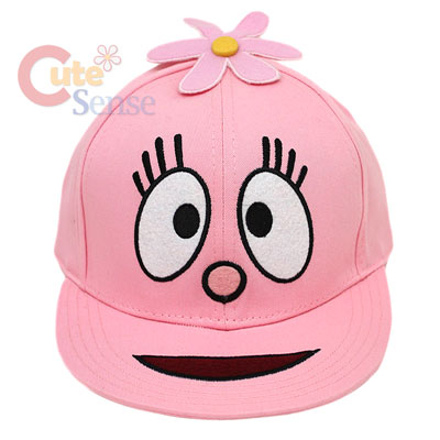 Yo Gabba Gabba Foofa Flat Bill Cap Hat (Adjustable)