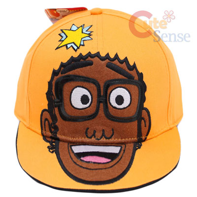 Yo Gabba Gabba DJ Lance Flat Bill Cap Hat (Adjustable)