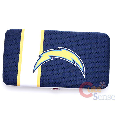 NFL San Diego Chargers Hinge Wallet / Flat Wallet