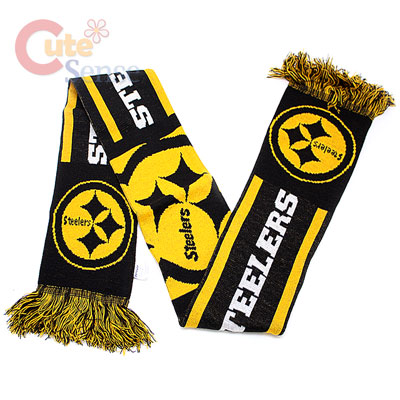 NFL Pittsburgh Steelers Kinnited Scarf