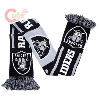 NFL Oakland Raiders Kinnited Scarf