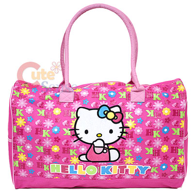 Gymnastics Duffle Bags on Sanrio Hello Kitty Duffel Bag Gym Travel Bag 1 Jpg