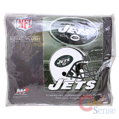 NFL New York Jets Twin Plush Blanket