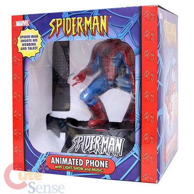 Marvel Spiderman Animaited Telephone Phone 3.jpg