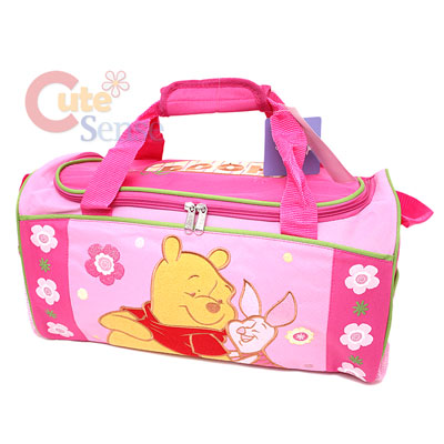 Disney Winnie the Pooh & Piglet  Duffle Travel Gym/Sports Bag : Large