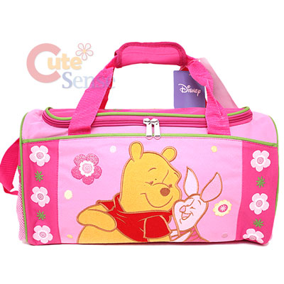 Gymnastics Duffle Bags on Winnie The Pooh   Piglet Duffle Travel Gym Sports Bag   Large At Cut