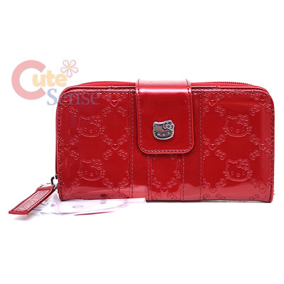  Kitty Loungefly on Sanrio Hello Kitty Red Embossed Wallet By Loungefly   Ebay