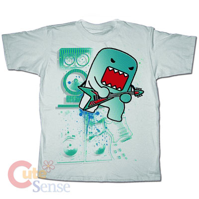 Domo Kun Junior Kids T-Shirt Spaker- Large