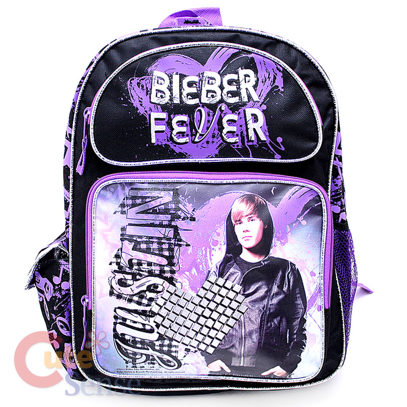 justin bieber backpack for school