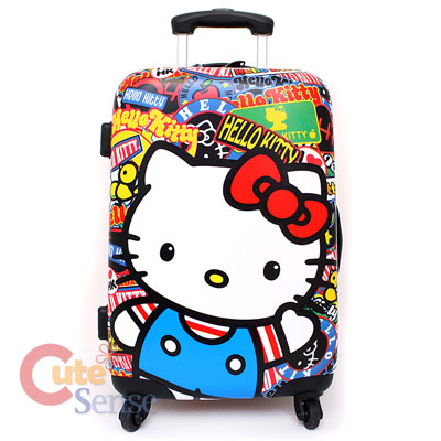 Luggage Suit on Sanrio Hello Kitty Luggage Suit Case 20in Loungefly 5 Jpg