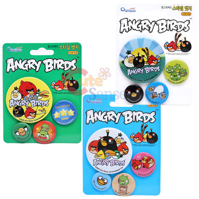 Rovio Angry Brids Metal Pin Set 12pc -A