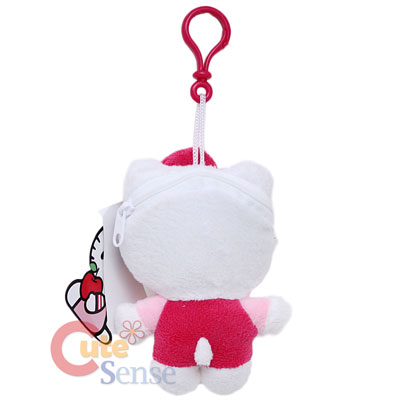  Kitty Plush  on Sanrio Hello Kitty Plush Doll Key Chain Mini Coin Bag  6in At