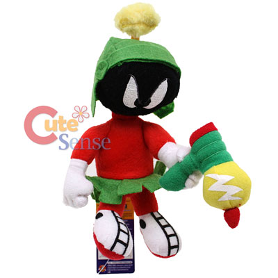 Looney Toon Marvin Plush Doll Key Chain Mini Coin Bag -7in