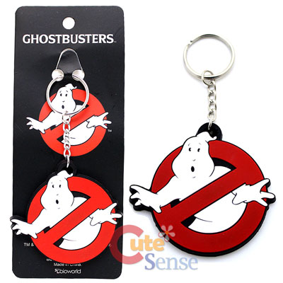 Ghostbusters  Logo Stay Puft Marshmallow Man PVC Key Chian