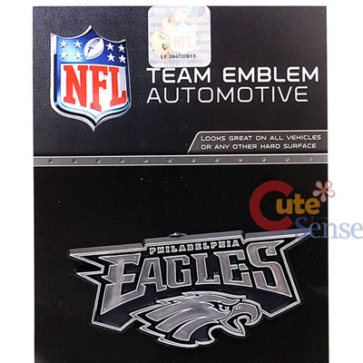 NFL Philadelphia Eagles Team Logo Auto Car Emblem