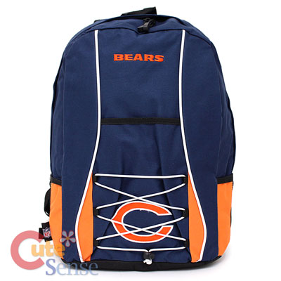 NFL Chicago Bears Scrimmage Backpack Bag 18in