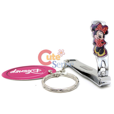 Disney Minnie Mouse Nail Clipper Keychain