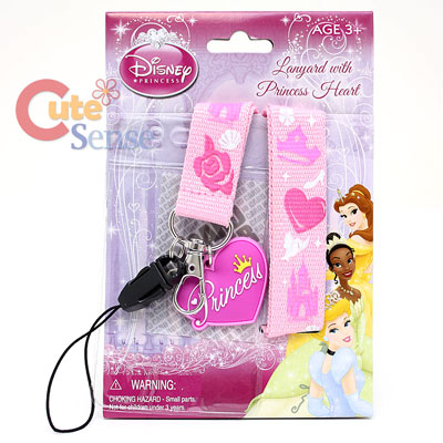 Disney Princesses Lanyard KeyChain with ID Pocket