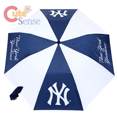 New-York Yankees Auto Retractable Umbrella -38"