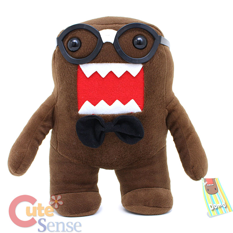 Domo Kun Nerd Glasses Plush Doll 13 Figure Soft Stuffed Toy By Nanco