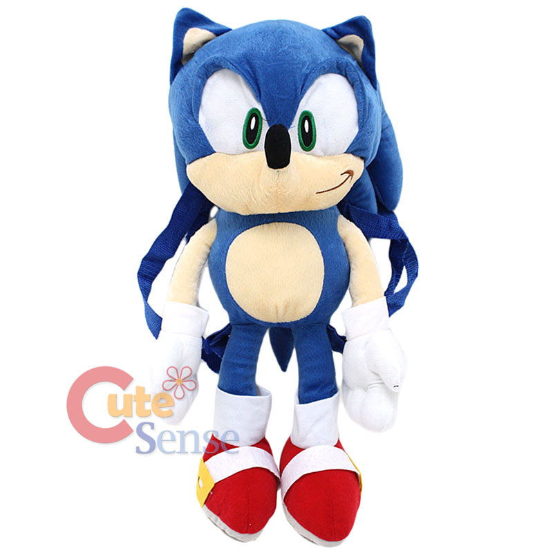 sonic backpack plush