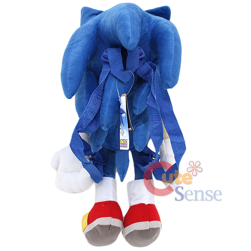 sonic backpack plush