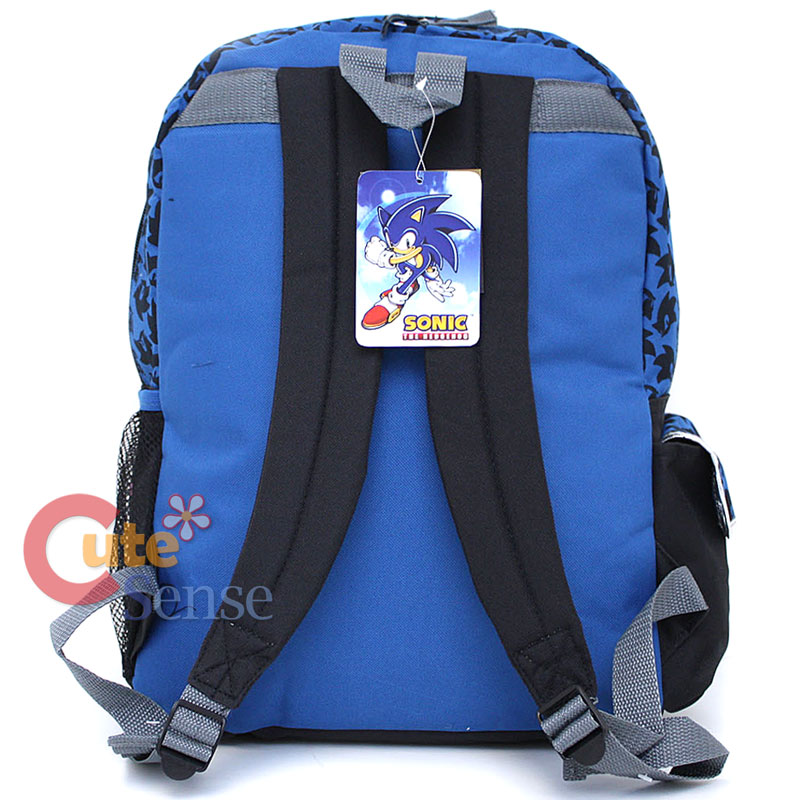 sonic the hedgehog school bag