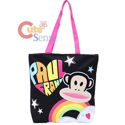 Paul Frank Julius Canvas Tote Shoulder Bag -14in