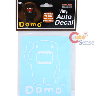 Domo Kun Vinyl Auto Decal Window Clings