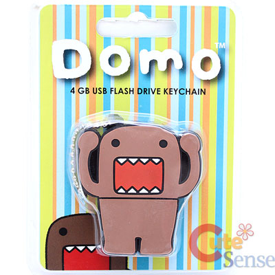 Domo Kun 4GB USB Flash Drive Figure Key Chain