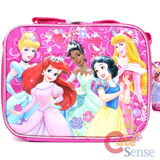 Diseny Princess w/ Tiana School Lunch Bag