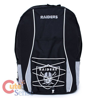 NFL Oakland Raiders Scrimmage Backpack Bag 18in