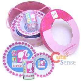 Barbie Avenue Kids Dining Bowl set with Gift Box