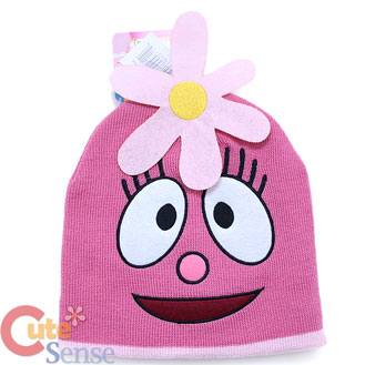 Yo Gabba Gabba Foofa Knitted Beanie Kids Warm Hat