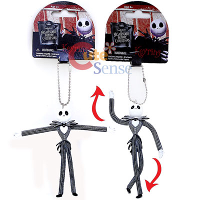 Nightmare Before Christmas  Jack Bandable PVC Key chain