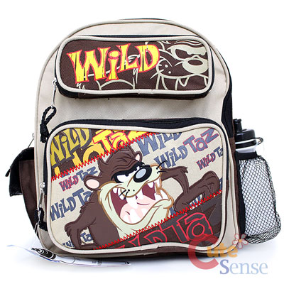 Looney Tunes Taz  School Backpack 12" Small Medium Bag